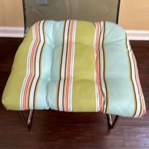 COPY - ONE SET Colorful World Market Outdoor Chair Cushions & Toss Pillow (No T…